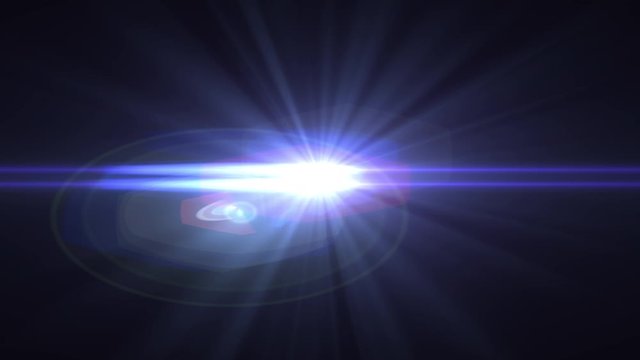 Pulsating gold light rays. Optical Lens Flare Effect, Light Burst. 4K Resolution. Very High Quality and Realistic. 60 Fps.
