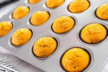 Pumpkin spice cupcake