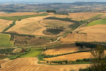 Store enrouleur Toscane Rural landscape from Serracapriola, Apulia, Italy  © Claudio Colombo