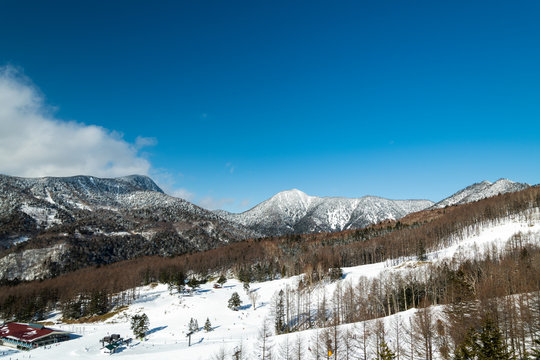 奥日光の山々雪景色 © NiD