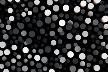 Polished cylinders with dark background,3d rendering.