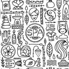 Spa salon background for your design