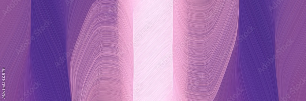 Poster modern header with antique fuchsia, pastel pink and pastel violet colors. dynamic curved lines with 