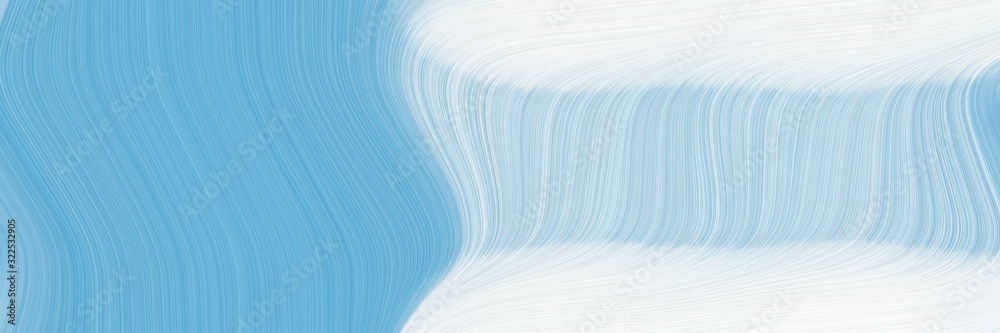 Poster colorful designed horizontal header with lavender, sky blue and corn flower blue colors. dynamic cur