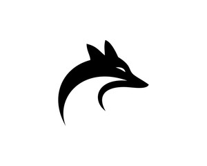 Abstract Fox Head