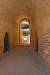 visit to the ruins of the colosseum of Tarragona.