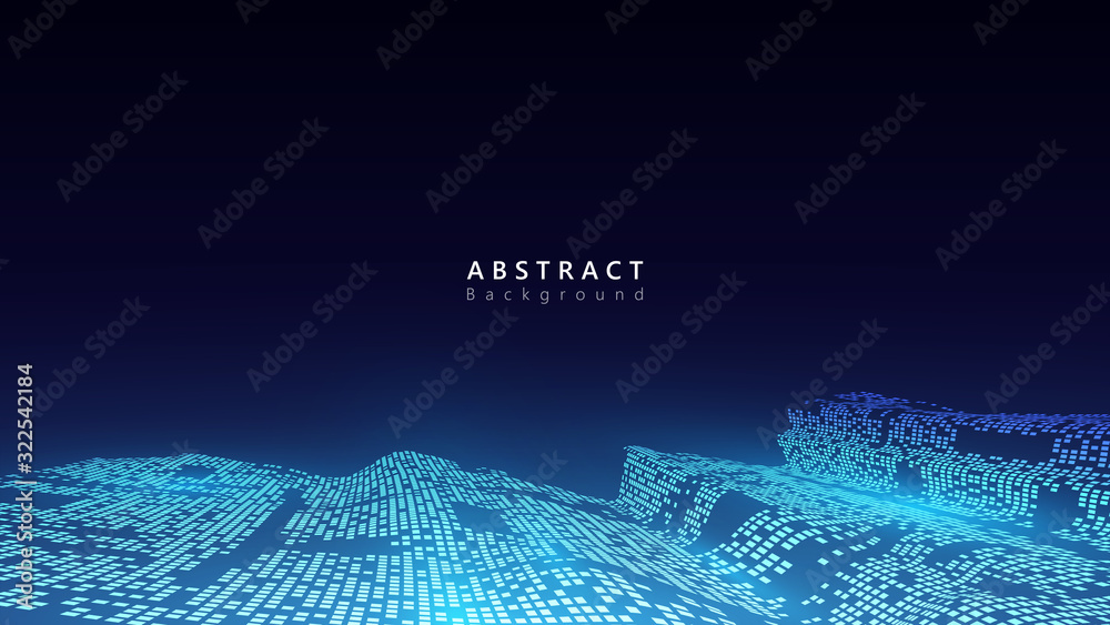Poster virtual data analysis technology vector background design,abstract futuristic cyberspace background,