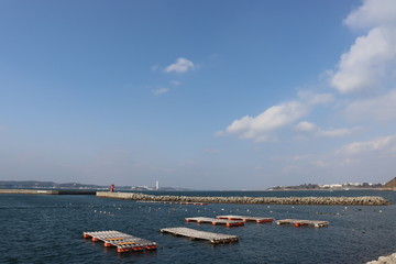 愛知県　篠島　風景