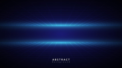 blue abstract future technology cyberspace background vector design,perspective futuristic digital geometric technology background,technology business advertise vector background design