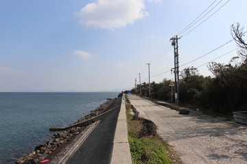 Fototapeta premium 愛知県 篠島 風景