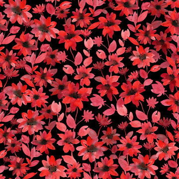 Red Floral Background Vector Art  Graphics  freevectorcom