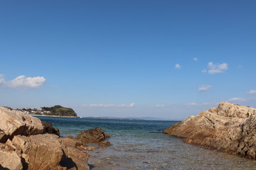 愛知県　篠島　風景