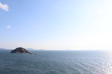 愛知県　篠島　風景
