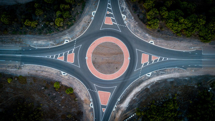 Empty Roundabout 