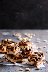 No bake sneeckers cheesecake..style rustic