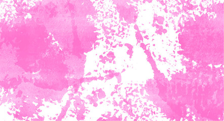 Obraz na płótnie Canvas Pink watercolor background for your design, watercolor background concept, vector.