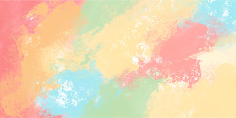 watercolor vetcor background  / 水彩