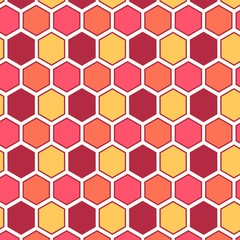 abstract background with hexagons