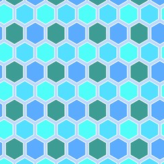abstract background with hexagons