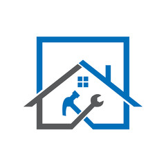 Home Service And Modern Logo Vector