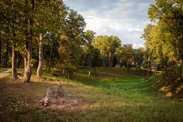 Upyte mound in Lithuania