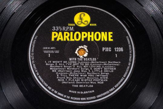 With The Beatles Vinyl Record