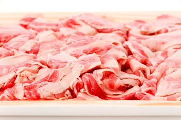 牛バラ肉の切り落とし