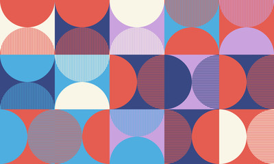 Neo Modernism Artwork Pattern Design