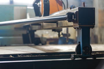 Industrial plasma cutting CNC machine of metal plate