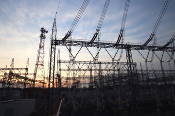 変電所　栃木県茂木町