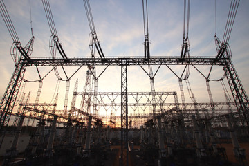 変電所　栃木県茂木町