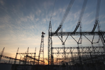 変電所　栃木県茂木町