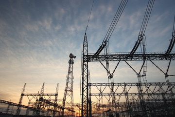 変電所　栃木県茂木町