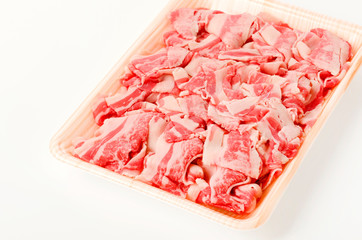 牛バラ肉の切り落とし