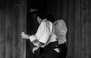 合気道の演武
