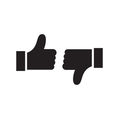 hand thumb icon design vector logo vector EPS10