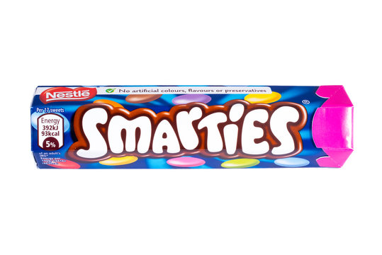 Tube Of Smarties Sweets