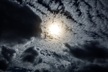 Cloudscape with a Light