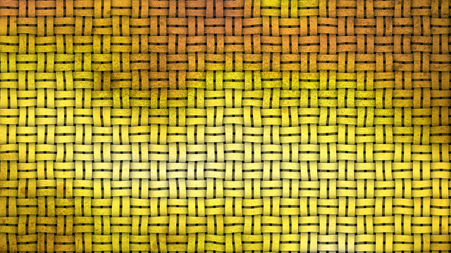 Brown And Gold Weave Texture Background