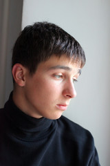 Fototapeta premium Sad Young Man