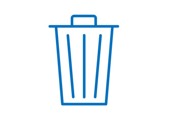 Delete icon vector 