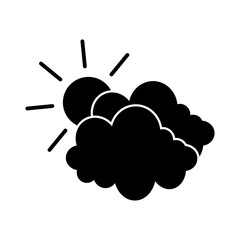 cloudy icon design vector logo template EPS 10