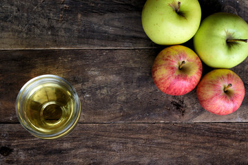 Apples and apple juice