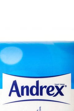 Andrex Logo on a Product