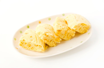 コーン入り蒸しパン