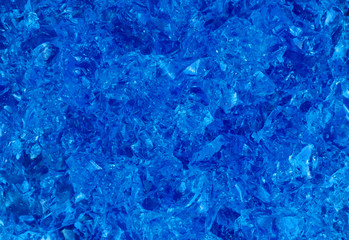 Fototapeta na wymiar Blue jelly texture. Abstract background