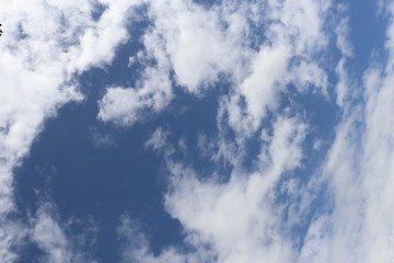 Obraz premium blue sky with clouds