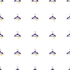 Clothes icon pattern seamless isolated on white background