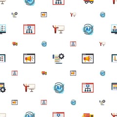 learning icons pattern seamless
