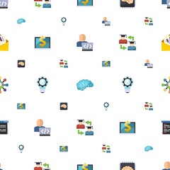 network icons pattern seamless